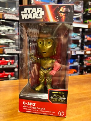 Star Wars C-3PO Vinyl Bobble-Head Funko EXPERT PACKAGING