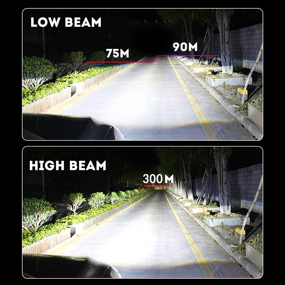 Farol de LED e lâmpadas de neblina branco frio 6500K para Dodge Nitro 2007 08 09 - Imagem 3 de 4