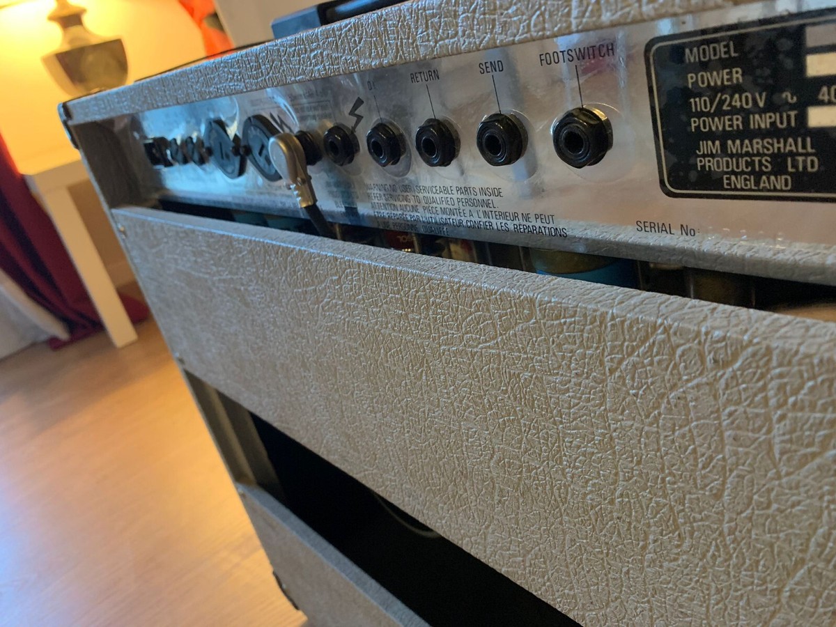 marshall silver jubilee combo original 1987 Mod. 2558 Serial n