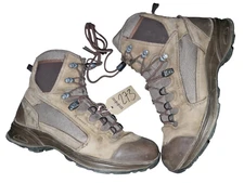 Haix Scout German Army Brown Leather GoreTex Vibram Sole Boots Size 12 UK #273