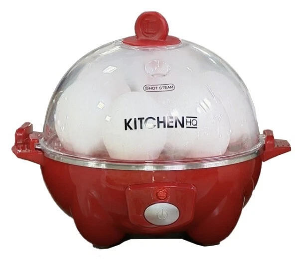 *Kitchen HQ Egg Cooker and Peeler Set—Red
Opens in a new window or tab