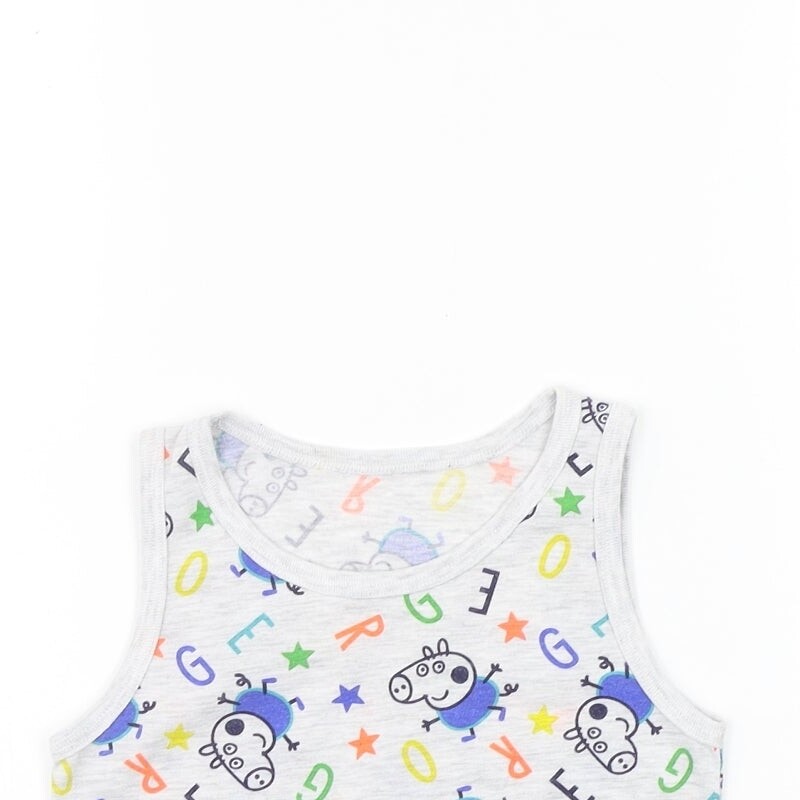 George Boys Grey Polyester blend Tank Size 5-6 Years image 4
