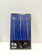 Verlinden 1/48 Power Transmission Line Utility Poles (3 pieces) [Diorama] 2226