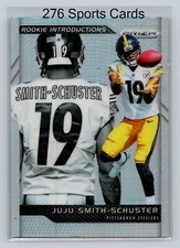 JuJu Smith-Schuster 2017 Panini Prizm #7 Rookie Introductions Prizm Steelers