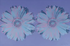 POP ART PRINT - Daisy ca. 1982 (double purple) by Andy Warhol 26x36 Poster OOP