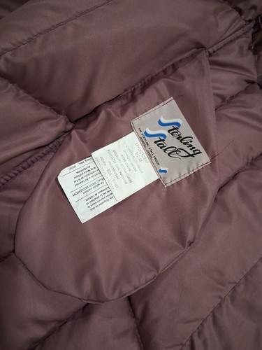 Abrigo Chaqueta Larga Sterling Stall Acolchada Canadiense con Cinturón De Colección - Imagen 10 de 15