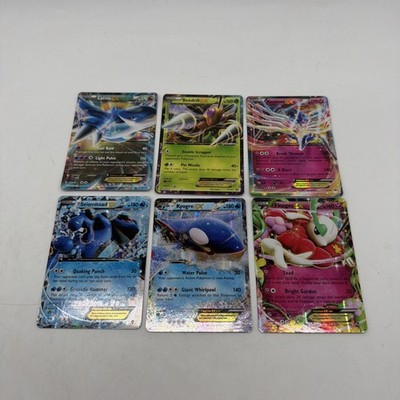 Pokemon Cards Job Lot 6 Ex Bundle2014-2016 XY MP-LP