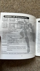 Manual Slave Zero Dreamcast SOLO folleto de instrucciones de repuesto