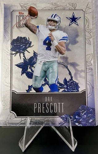 2025 Dak Prescott Topps Signature Class Roses Acetate SSP Dallas Cowboys SSP