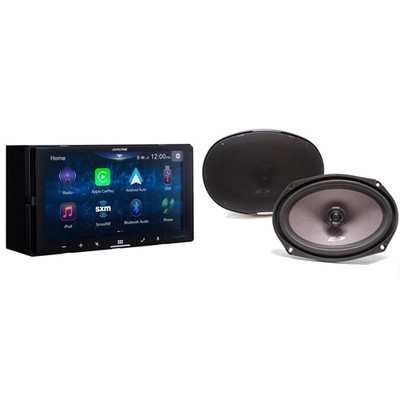 Alpine iLX-W670-M 6.75-inch Shallow-Chassis Digital Multimedia Receiver Compa...