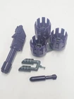 Vintage GI Joe 1988 Swampmasher Gattleing Gun Cannon wheel Exhaust Vehicle Part