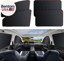 4 Pack Car Privacy Curtains, Full Blackout Car Window Shades, Universal Fit for