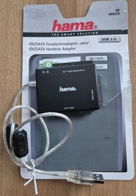 Festplattenadapter Sata/IDE auf USB 2.0 HAMA AA25 TOP ERHALTEN