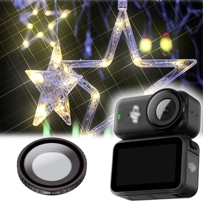 JJC 4 Points Star Filter Cross Screen Starburst Lens Filter for DJI Osmo Nano - Image 1 of 4