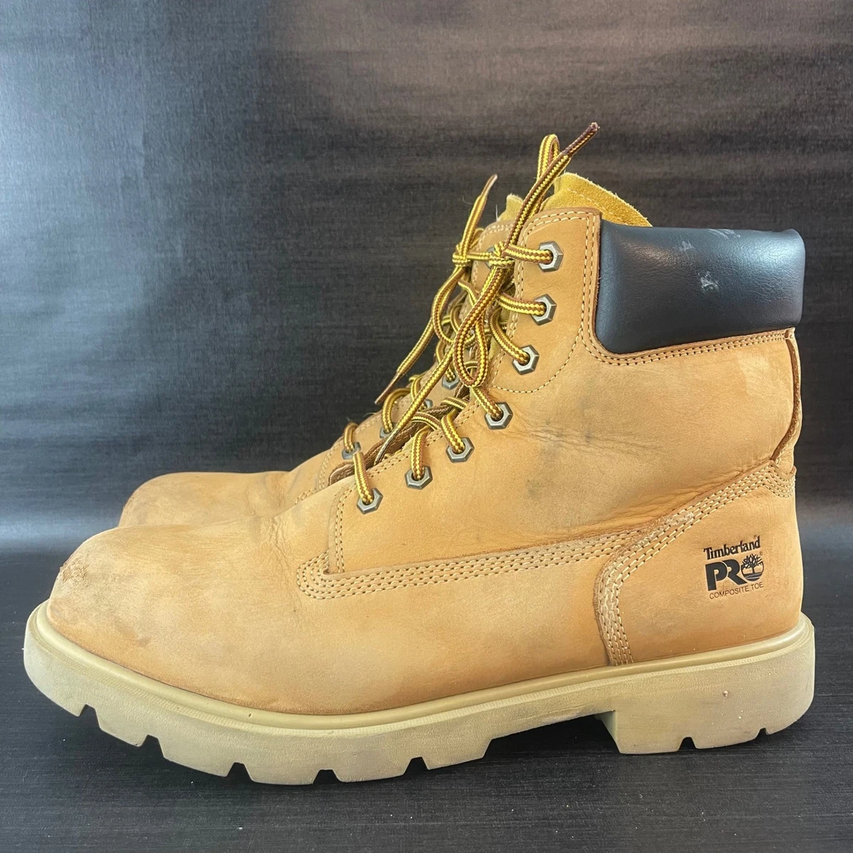Timberland Pro 99524 Warrick Smelter Work Boots 6.5M - 10” Smartwool Leather Timberland Pro Ringmaster Pull On Steel Toe | Mercari main image 4