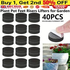 40X Pot Feet Pots Plant Risers Flower Pots Lifters for Outdoor Planter Garden