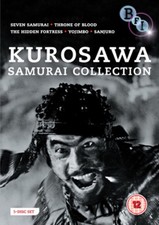 Akira Kurosawa Samurai Collection DVD Minoru Chiaki Yoshio Inaba UK IMPORT