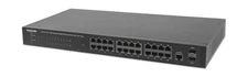 Intellinet 24-Port PoE+ Gigabit Switch 240W 2 SFP SNMP Web Managed