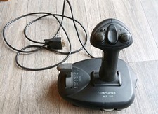 Saitek X7-38 Flight Simulator Controller Joystick Retro Gaming