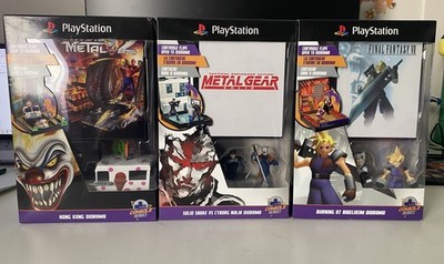 Console Heroes Diorama Playstation Final Fantasy Metal Gear Solid Twisted Metal