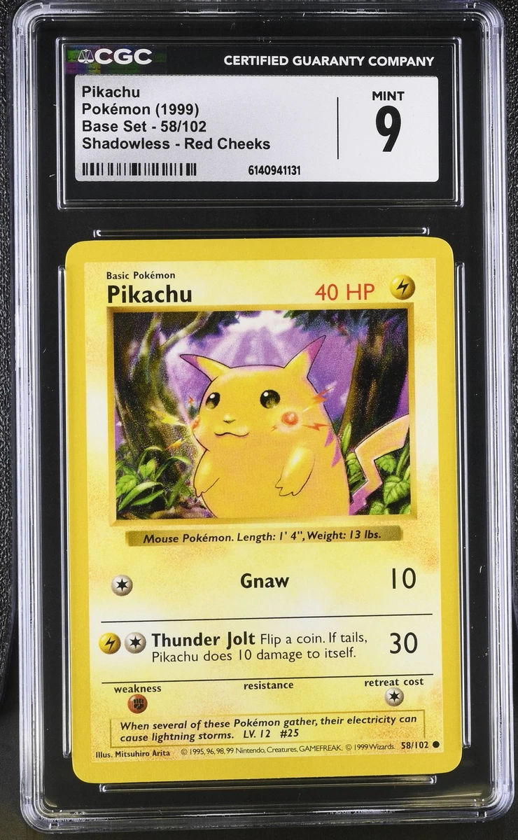 ピカチュウ pikachu pokemon de base Preços baixos em Conjunto básico de cartas colecionáveis