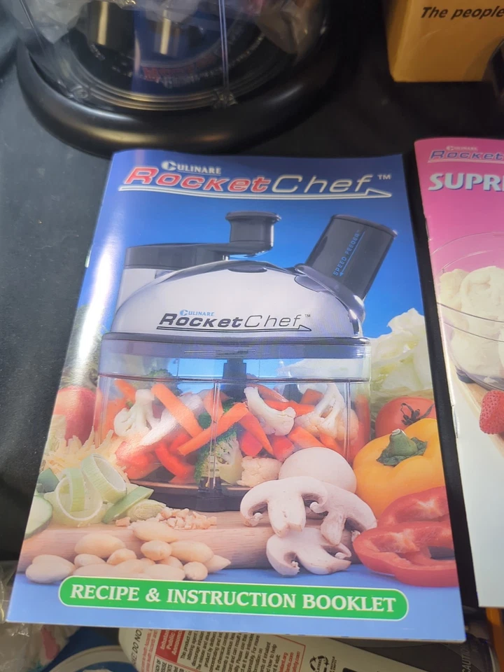 Culinare Rocket Chef Küchenmaschine Zerkleinerer Hobel Reibe Neu im Karton Komplett - Bild 3 von 4