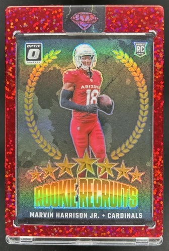 2024 Panini Donruss Optic Marvin Harrison Jr. Rookie Recruits RC Gold #/10
