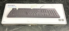 Kensington Slim Spill Safe USB Keyboard K64370A BRAND NEW SEALED