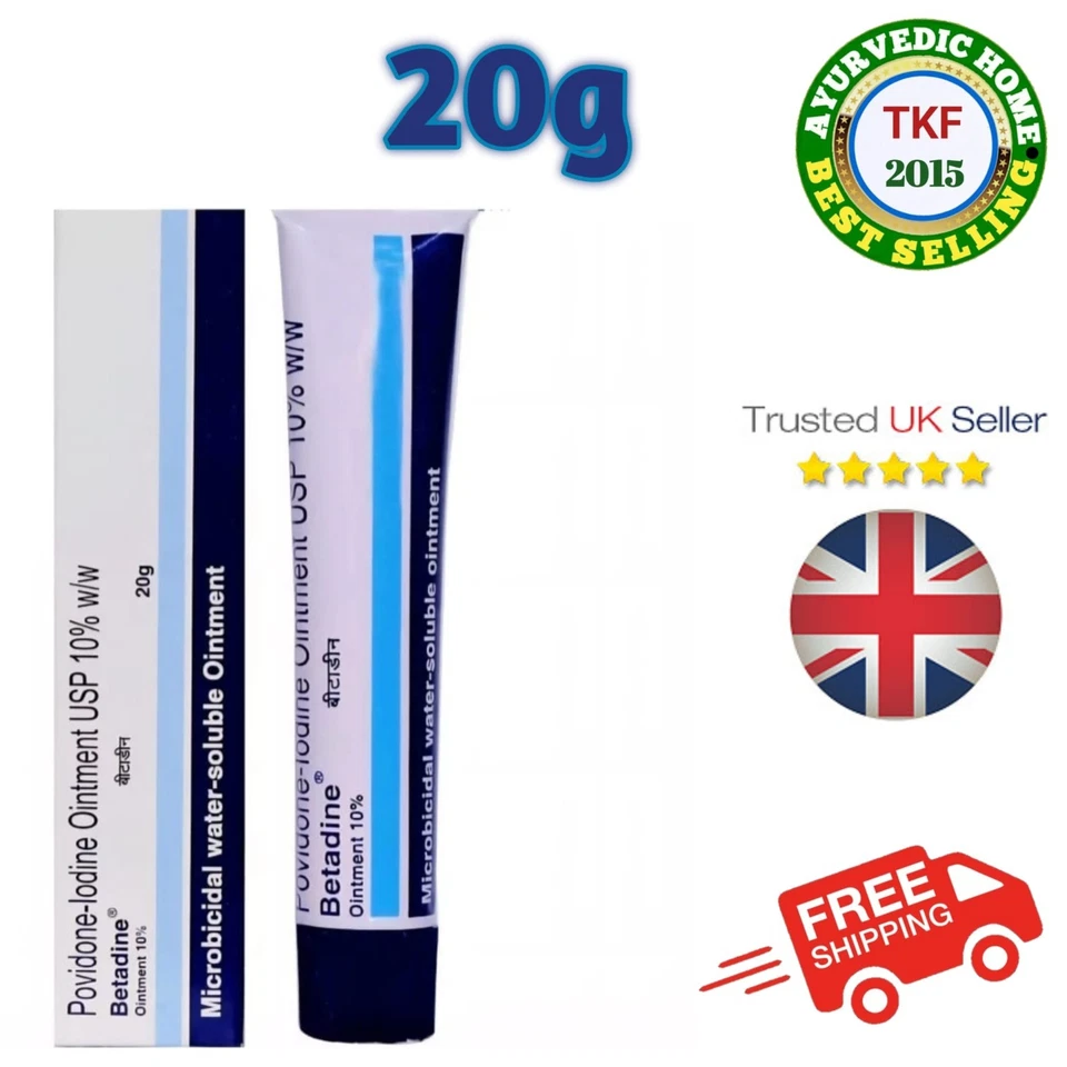 Betadine Antiseptic Ointment Wound Dressing UK Seller Fast Dispatch