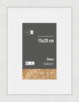 Nielsen Skava 6317101 15X20Cm Weiß | Holzrahmen