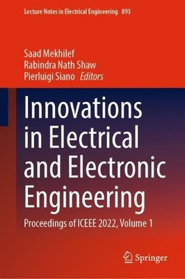 Innovations in Electrical and Electronic Engineering - 9789811917417