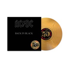 AC/DC | Back In Black | Gold Vinyl LP