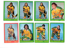1973-74 O-Pee-Chee Hockey - GOLDEN SEALS - LOT of 8 Vintage NHL OPC Cards