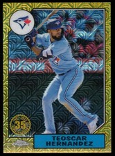 Teoscar Hernandez - 2022 Topps 1987 Topps Chrome Silver Pack  Mojo #T87C2-17