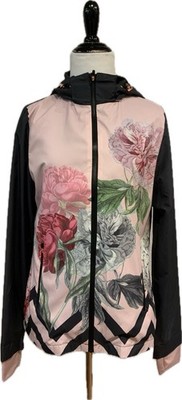 Ted Baker Palace Gardens Hooded Zip Front Jacket, Size Small