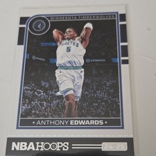 Panini 2024-25 NBA Hoops Anthony Edwards #181 Minnesota Timberwolves