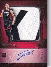 2024-25 Panini Silhouette NBA SIL-PLL Pelle Larsson Rookie Patch Auto 64/99