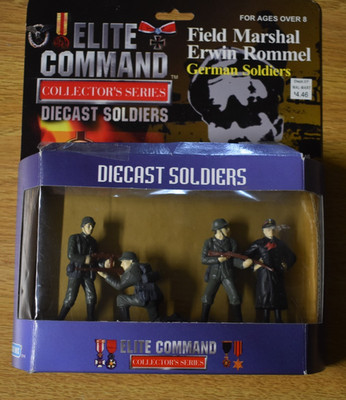 Elite Command Collector's Series Diecast Soldiers Field Marshal Erwin Rommel 