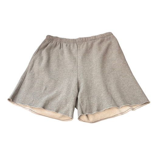 NEW GOOD AMERICAN Women's Gray Elastic Waist Pull-On A-Line Skirt Size 6
