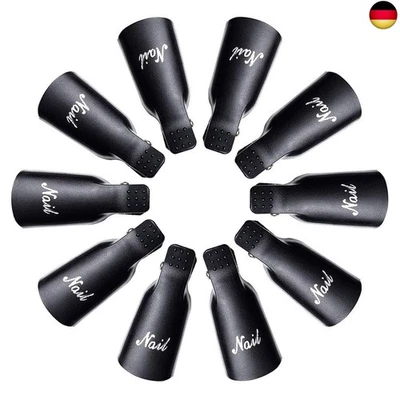 IME Nagellackentferner Clips Set, Nails Art Gel Cap Einweichen Clip UV Maniküre