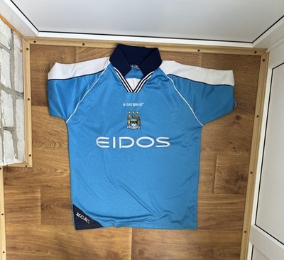 MANCHESTER CITY 1999 2000 2001 Home Football Shirt Soccer Jersey Le Coq Sportive