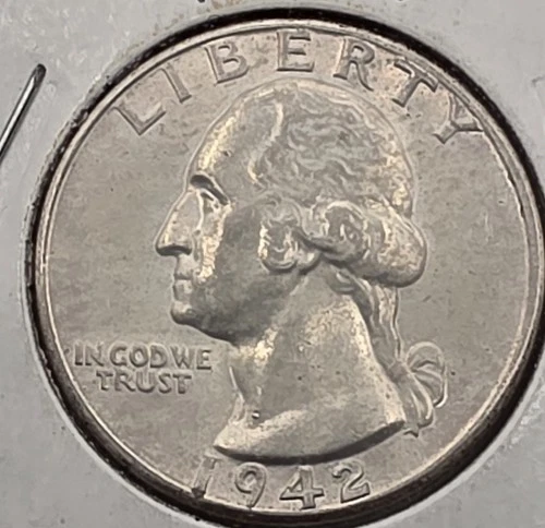 *SILVER* 1942  Washington Quarter - 90% Silver *GREAT WAY TO BUY SILVER!!