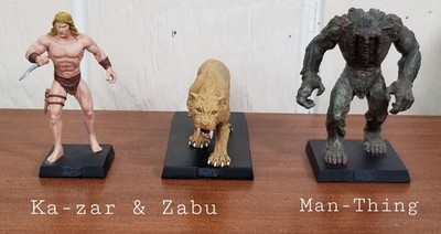 Eaglemoss *MARVEL* Collection Metal Cast Hand Painted Figurine Lot 3 Pc (2-Box)