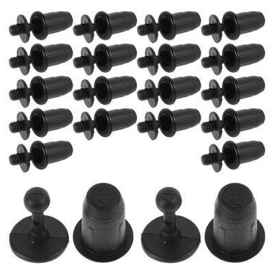  20 Set Speaker Mesh Button Acoustic Grille Clamps Audio Panel Clips