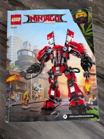 LEGO Ninjago Movie 70615 Fire Mech (2017) Incomplete 5 Minifigures