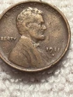 1911 s wheat penny nice coin free shipping