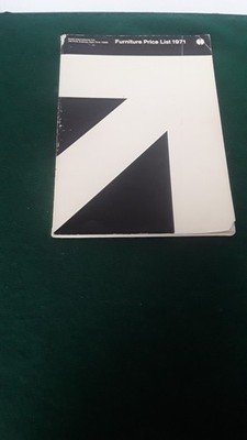 Knoll International 1971 Furniture Price List-Change from Knoll Associates Inc.