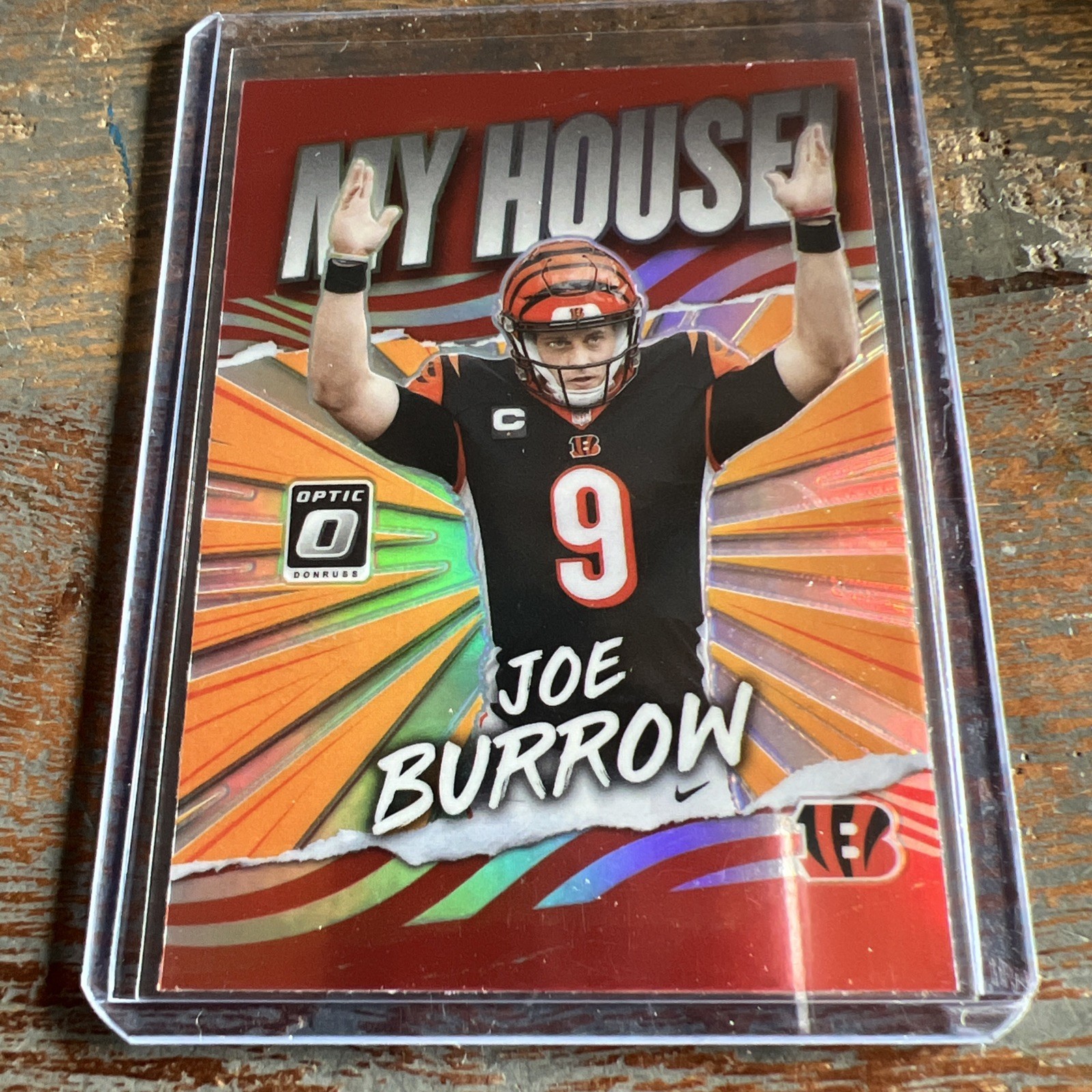 2021 Panini Donruss Optic - My House! Joe Burrow #MH-11