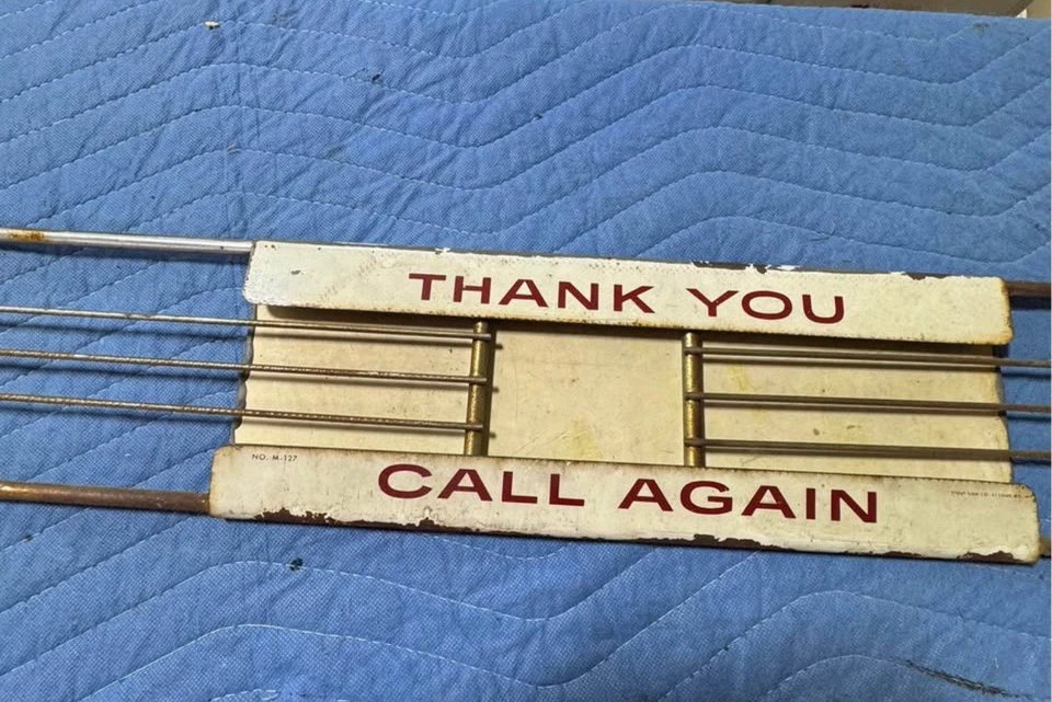 Empuje de puerta de cerveza de raíz de albañil vintage Foto 3 de 4