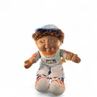 1990 First Edition Cabbage Patch Kids Toddler African American Boy Doll
